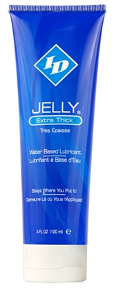 ID Jelly Extra Thick 4oz Lubricant for Adult Intimacy and Toy Use Water Based Lube